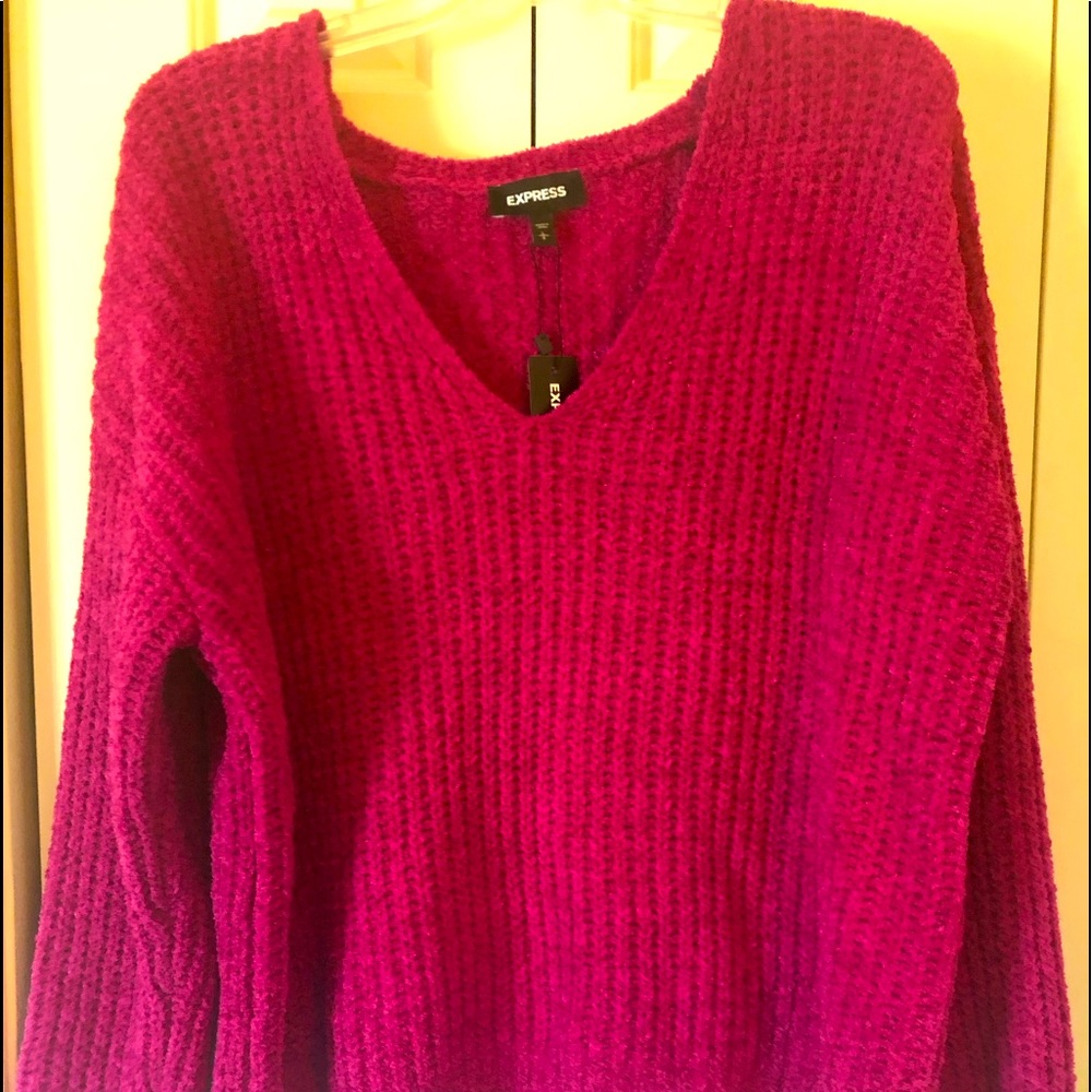 Magenta express sweater